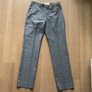 Banana Republic Tailored Fit Plaid Dress Pants